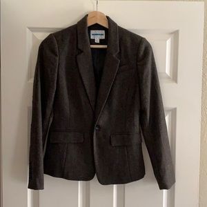 Brown tweed blazer